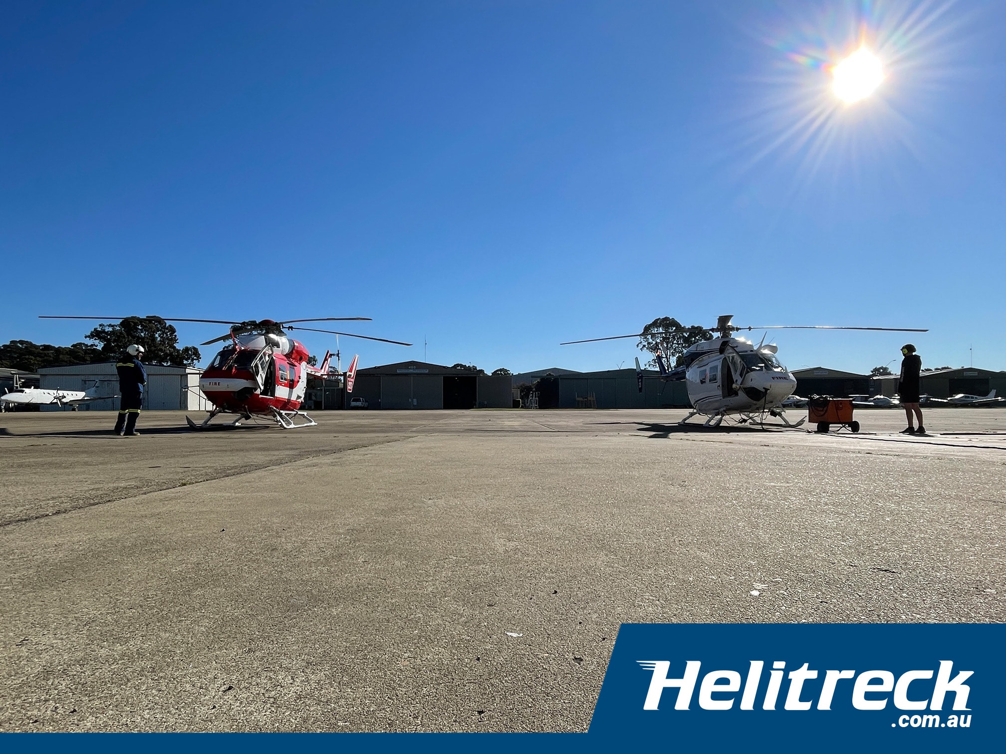 fiddletown bushfire support helitrexck helicopters