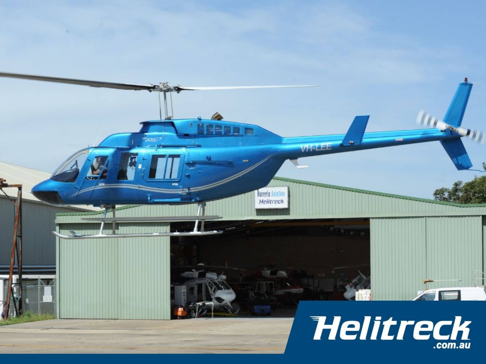 Helicopter B206L3 VH LEE