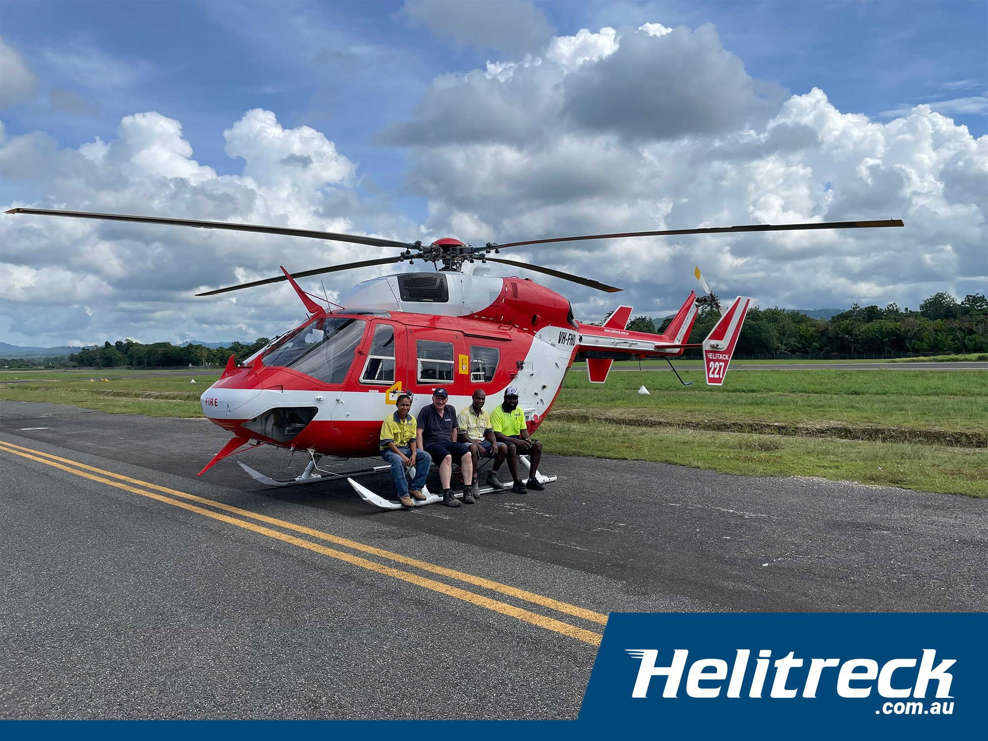 helitreck in png international helicopter maintenance